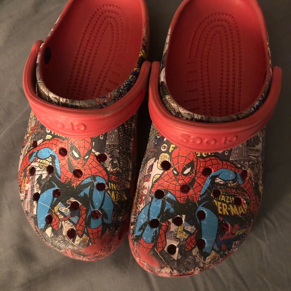 Spider-Man Crocs M7/W9